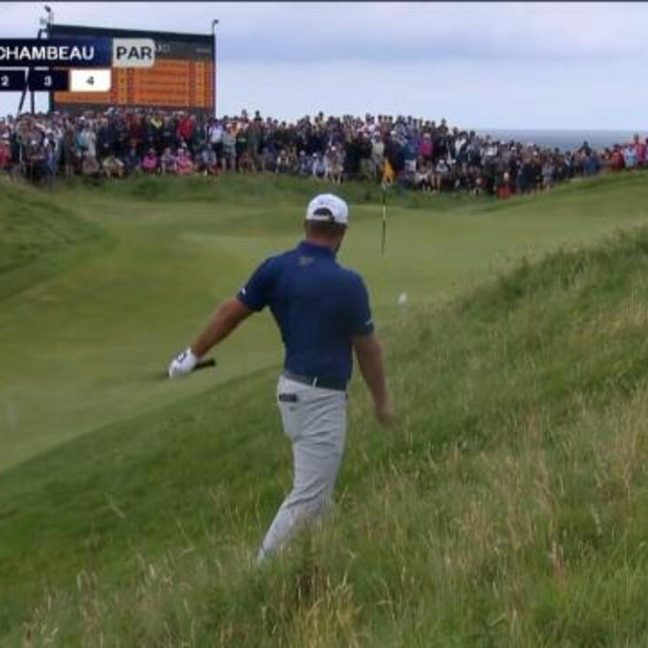 Bryson DeChambeau đánh trượt tại British Open 2025