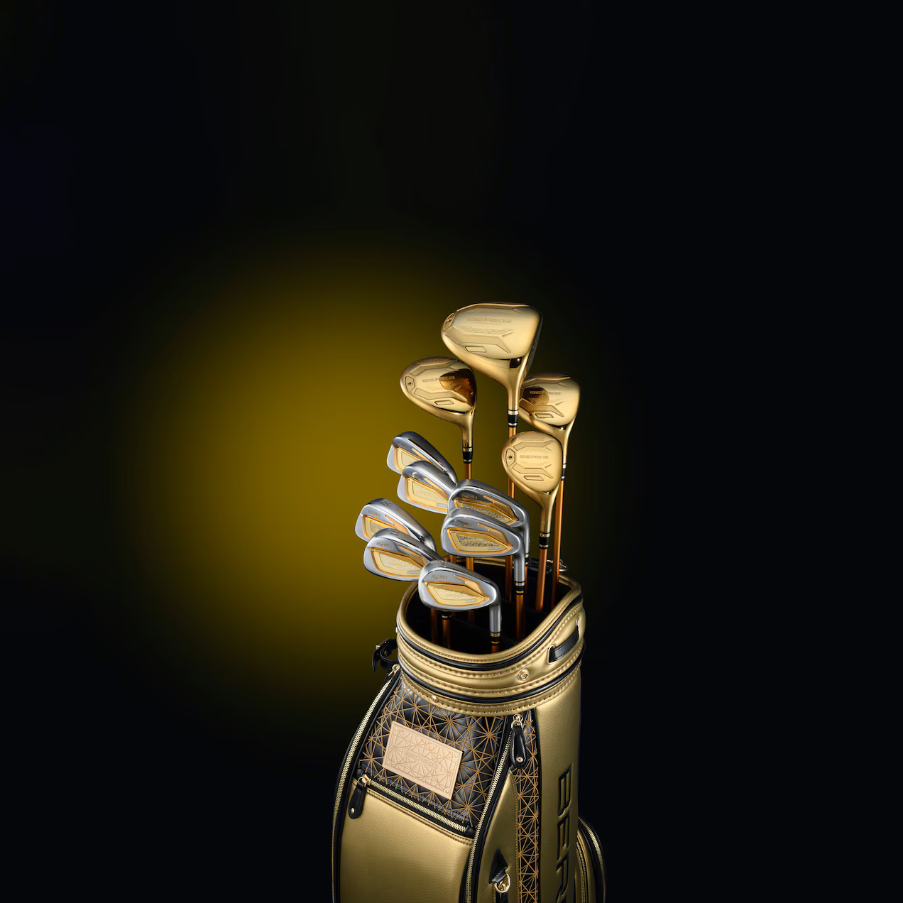 Bộ gậy golf Honma Beres 45.000 USD trông như thế nào?