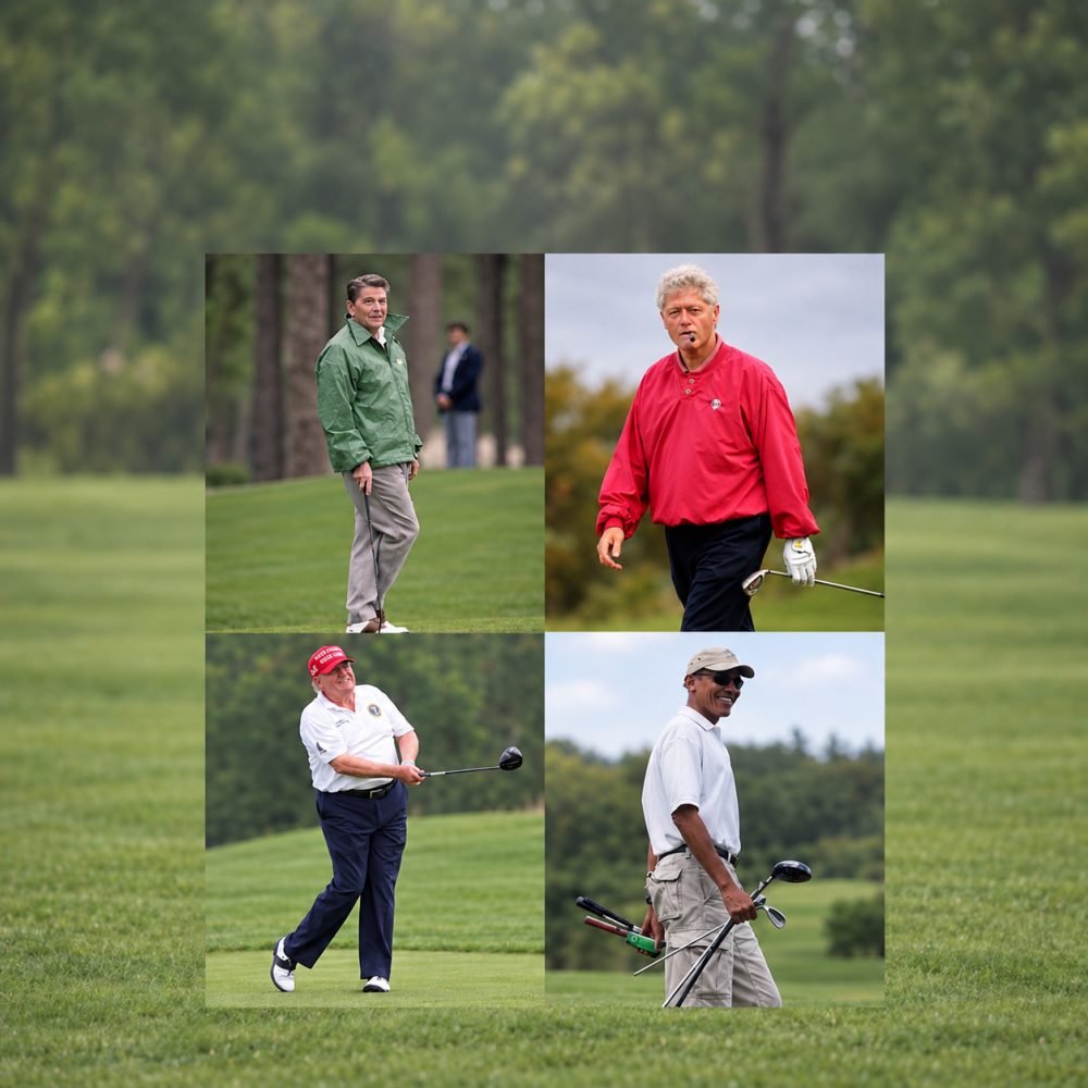 Golf và Nhà Trắng: Thú vui phản chiếu quyền lực của các tổng thống Mỹ