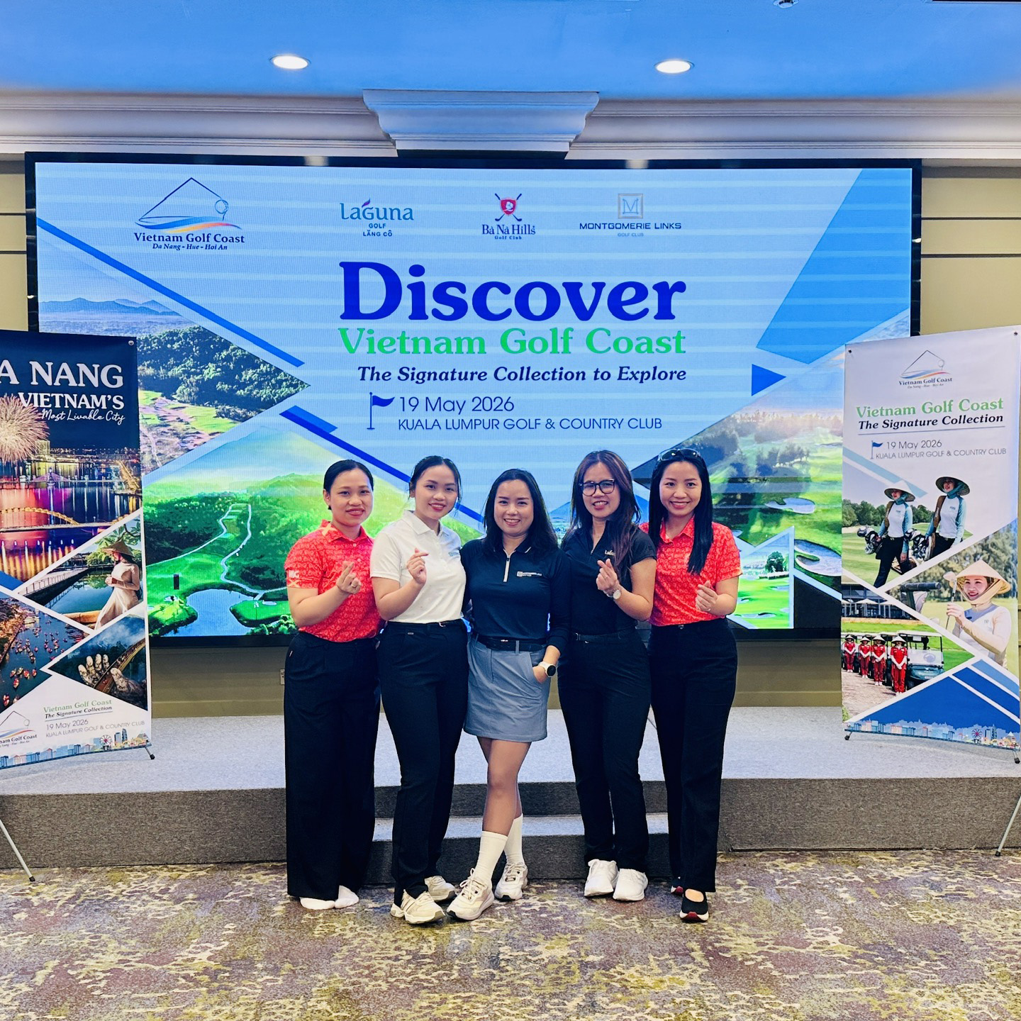 Vietnam Golf Coast mang bộ sưu tập golf nghỉ dưỡng miền Trung tới Malaysia