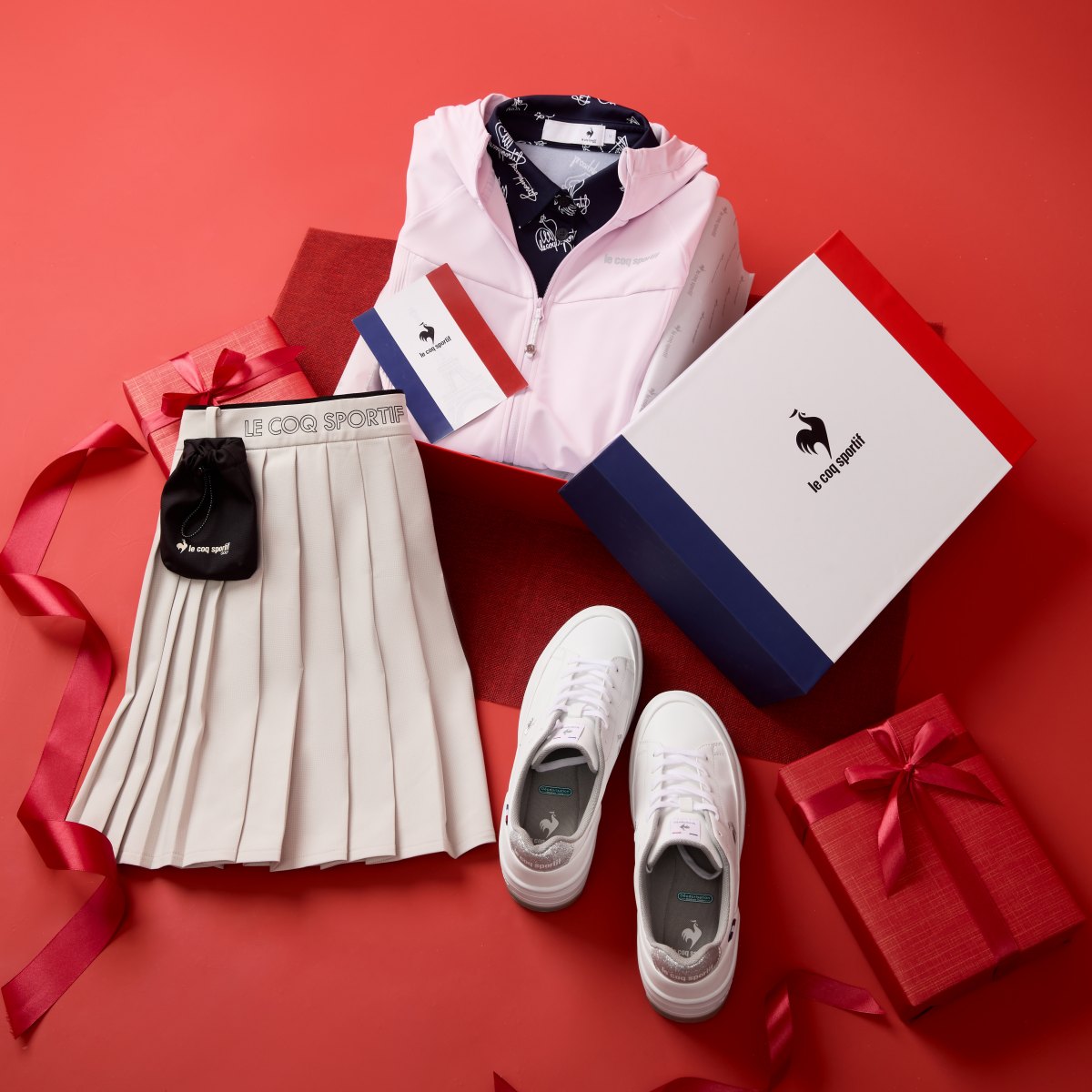 Giáng sinh thanh lịch cho golfer cùng le coq sportif