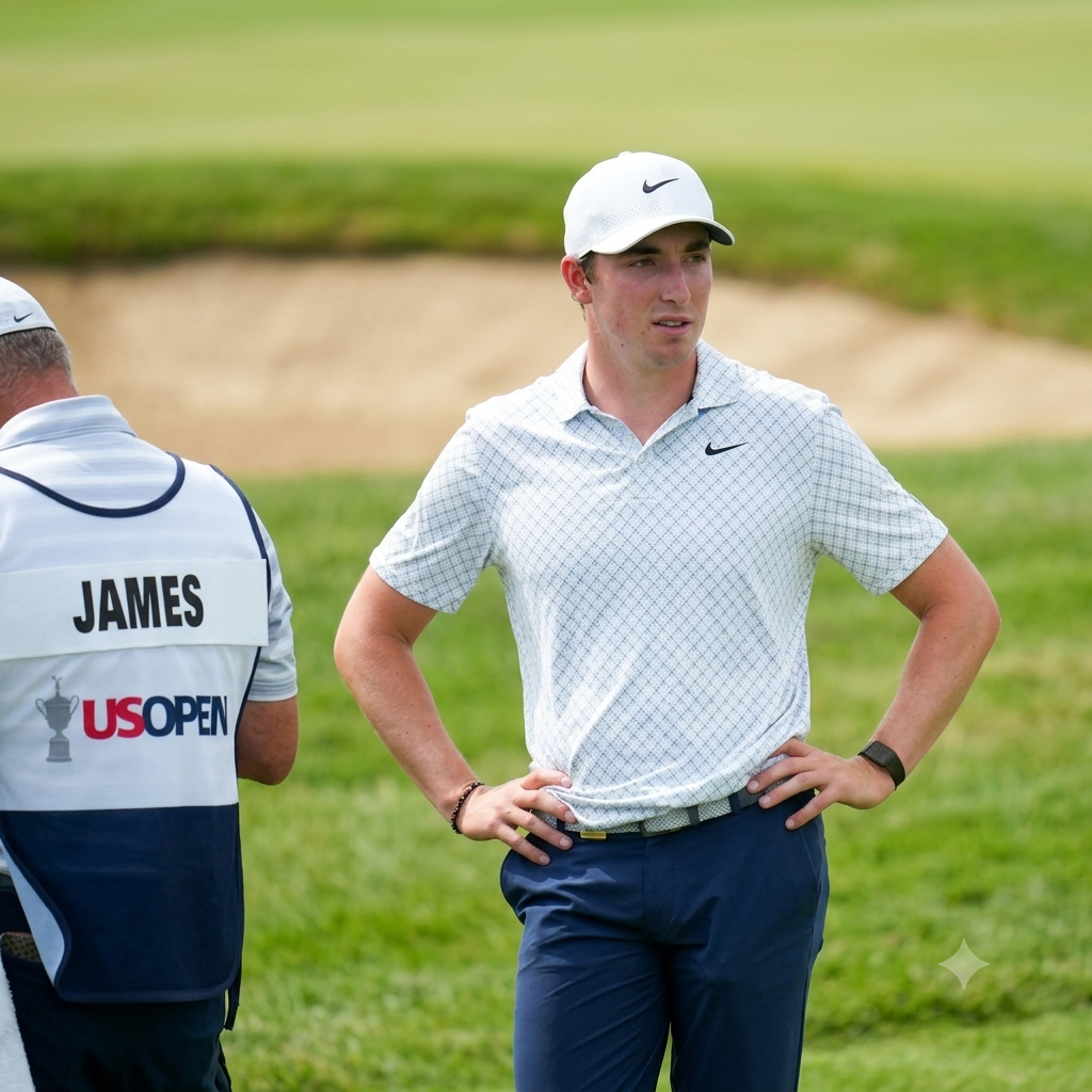 Lỡ ngủ quên golfer Ben James mất cơ hội gặp Tiger Woods