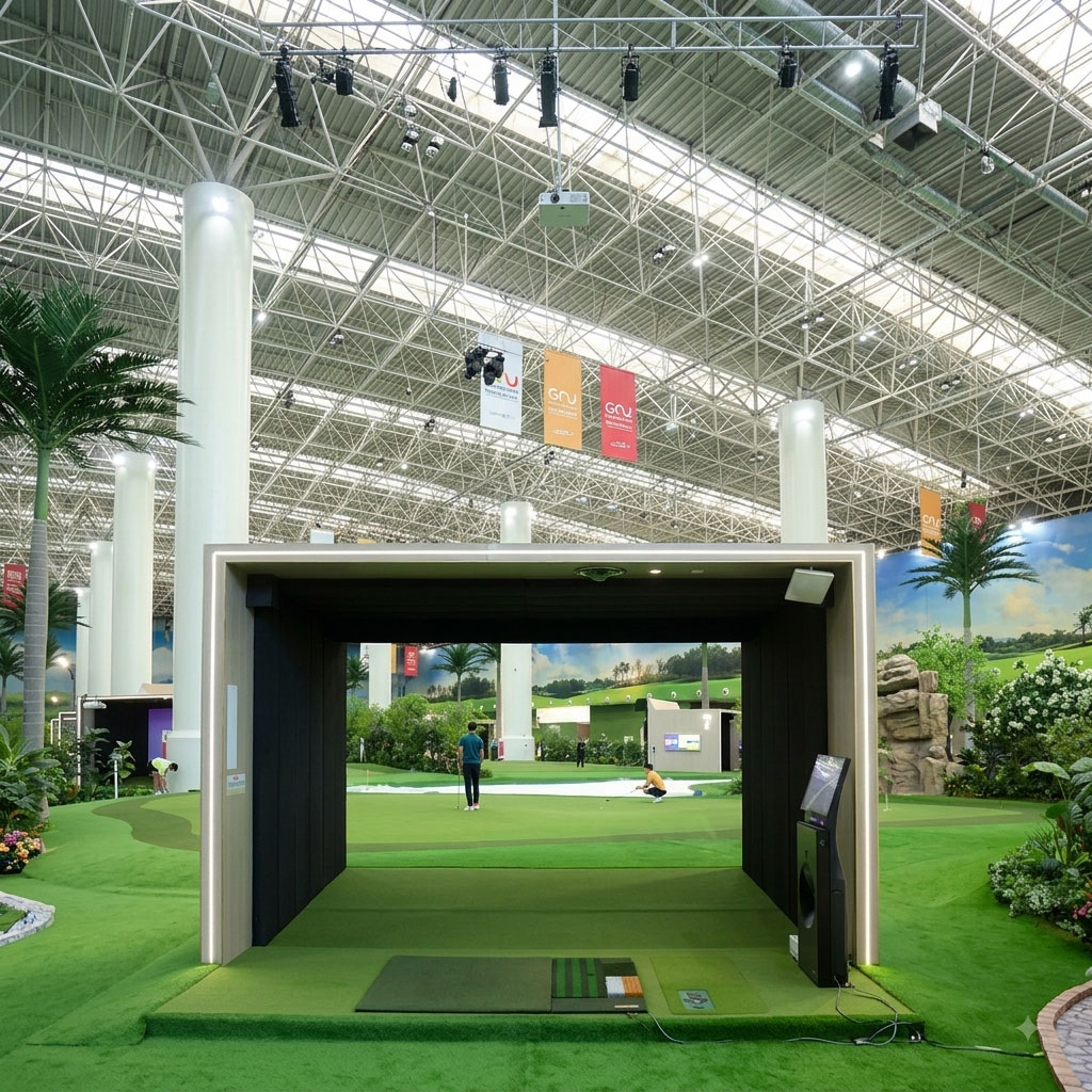 Trải nghiệm chơi golf 18 lỗ trong nhà tại Nashville