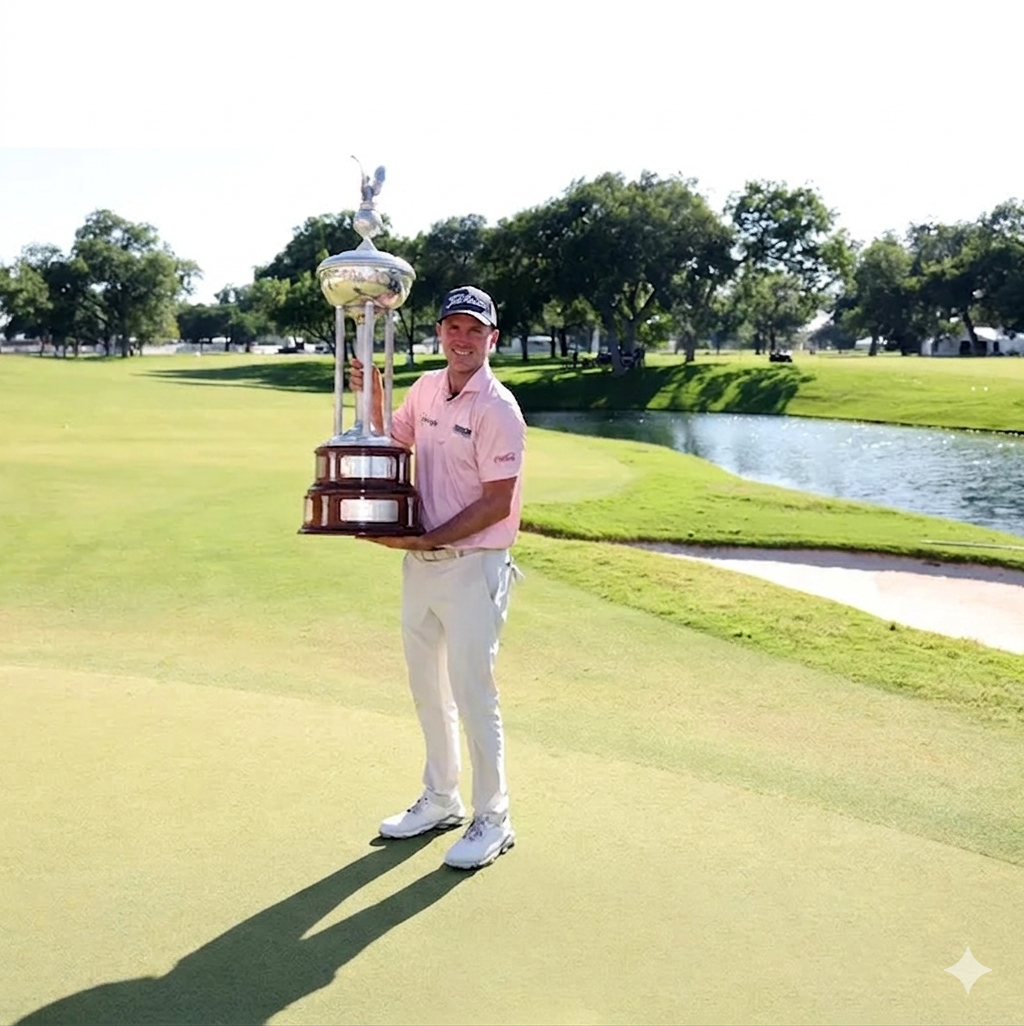 Russell Henley tiết lộ điều khiến anh run rẩy nhất trước khi vô địch Charles Schwab Challenge