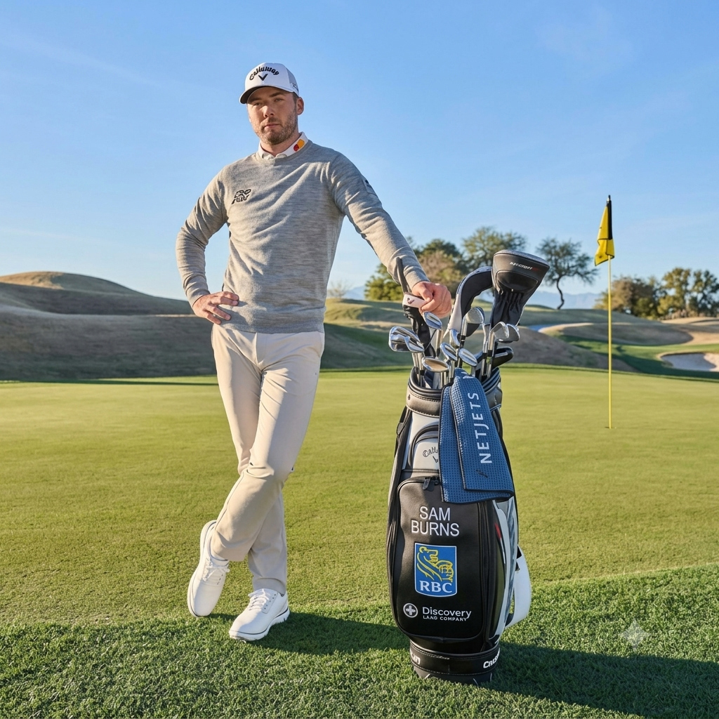Gác lại chuyện gia đình, Sam Burns quyết tâm chinh phục Open Championship