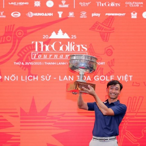 Hồ Khắc Luận vô địch The Golfers Tournament 2025