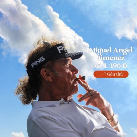 Miguel Angel Jimenez: Từ nhà nghèo, bỏ học đến danh hiệu golfer thú vị nhất thế giới