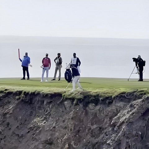 Grillo thực hiện cú flop siêu ảo ngay tại Pebble Beach