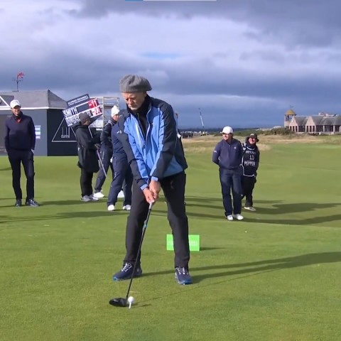 Bill Murray với cú đánh may mắn nhất lịch sử golf