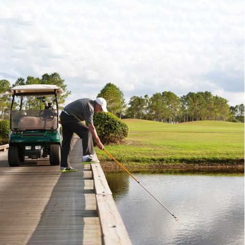 Những tình huống 'cười ra nước mắt' trên sân golf