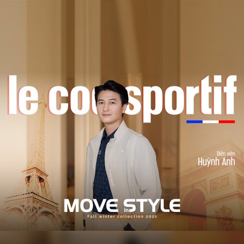 Huỳnh Anh và le coq sportif: Khi phong cách trên phim tiếp nối trong đời sống