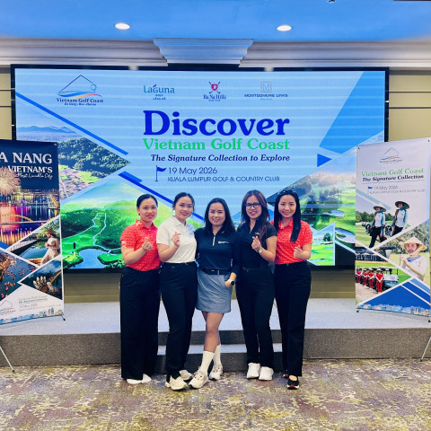 Vietnam Golf Coast mang bộ sưu tập golf nghỉ dưỡng miền Trung tới Malaysia