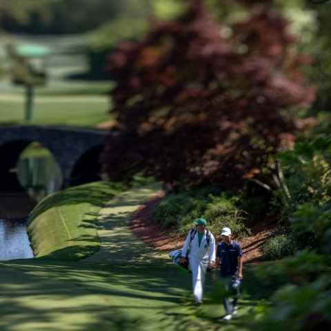 Bị loại ở Masters 2026, Michael Kim vẫn hớn hở vì tiền thưởng.