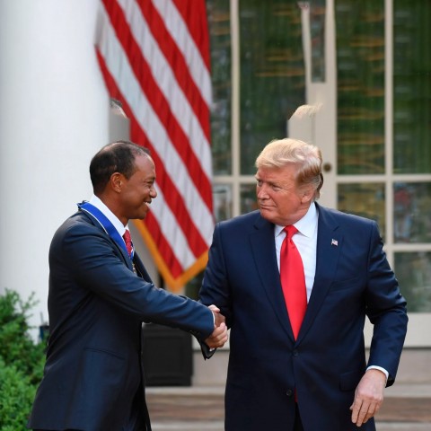 Tổng thống Donald Trump lên tiếng về vụ bê bối của Tiger Woods