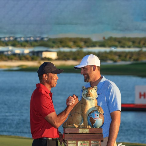 Scottie Scheffler kể cách Tiger Woods thay đổi tư duy golf của anh chỉ sau một vòng đấu