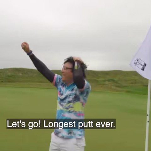 Golfer YouTube Henry Grillo phá kỷ lục putt của vận động viên PGA