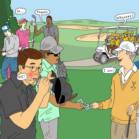 Những quy tắc ứng xử cơ bản trong nhóm chơi golf