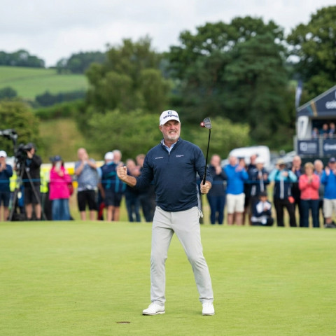 59 tuổi vẫn đỉnh cao: Jerry Kelly chinh phục Senior British Open