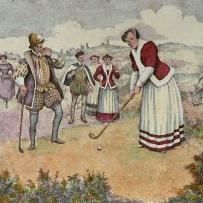 Mary Queen và golf nữ trong hơn 500 năm qua