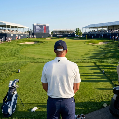 Michael Block gây sốt với kiểu tóc 'độc lạ' tại U.S. Senior Open