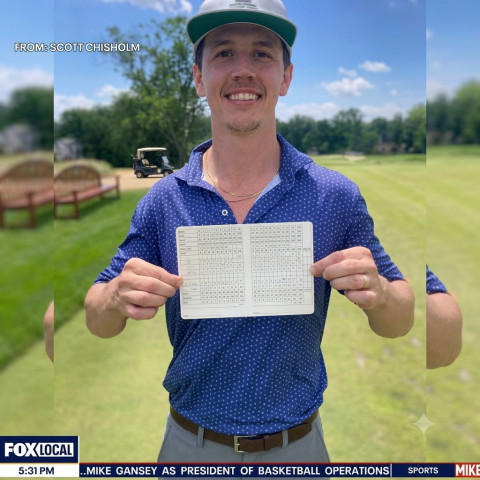 Gặp may gấp 20 triệu lần, golfer chốt luôn vé số đổi đời