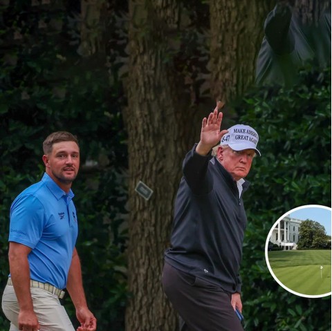 Bryson DeChambeau gây 'bão mạng' tại Nhà Trắng.
