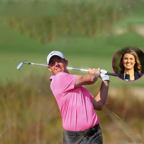 Amanda Balionis "khéo" đá xéo Rory McIlroy sau giải PGA Championship