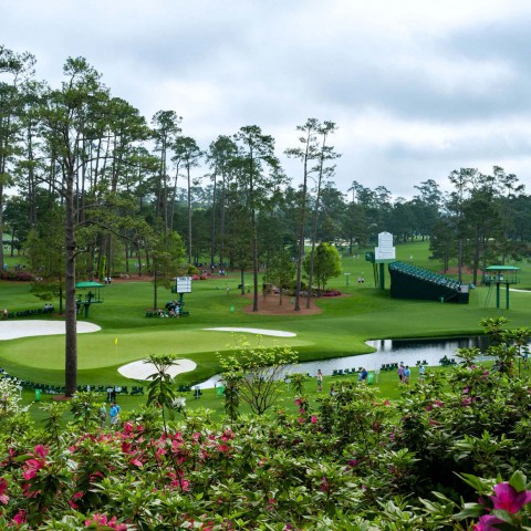 Ảnh trước và sau của Augusta National cho thấy số cây bị mất do Bão Helene
