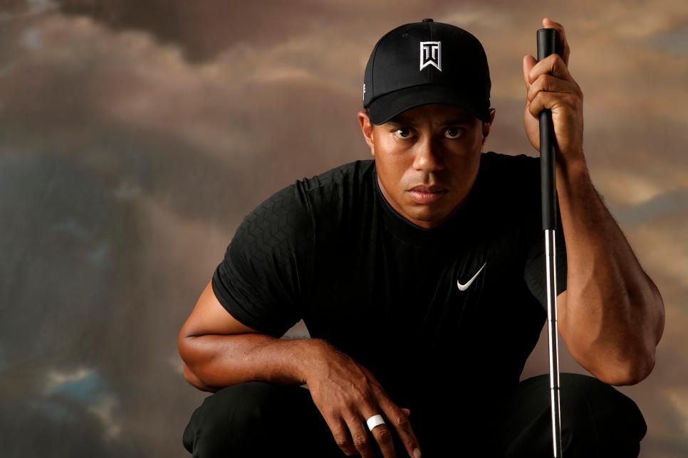 Tiger Woods chụp ảnh cho tạp chí GolfDigest năm 2008. Ảnh: Walter Iooss Jr.